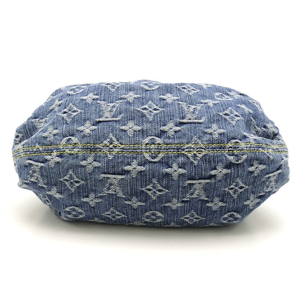 Louis Vuitton Handbag Monogram Denim Pleaty Blue - Picture 3 of 8